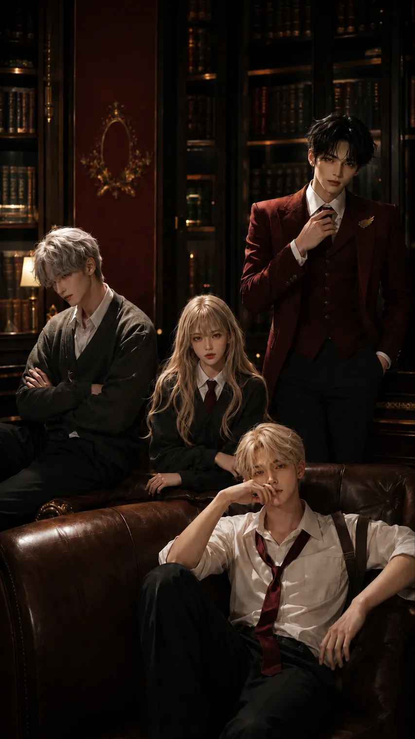 ai character: Golden Trio background