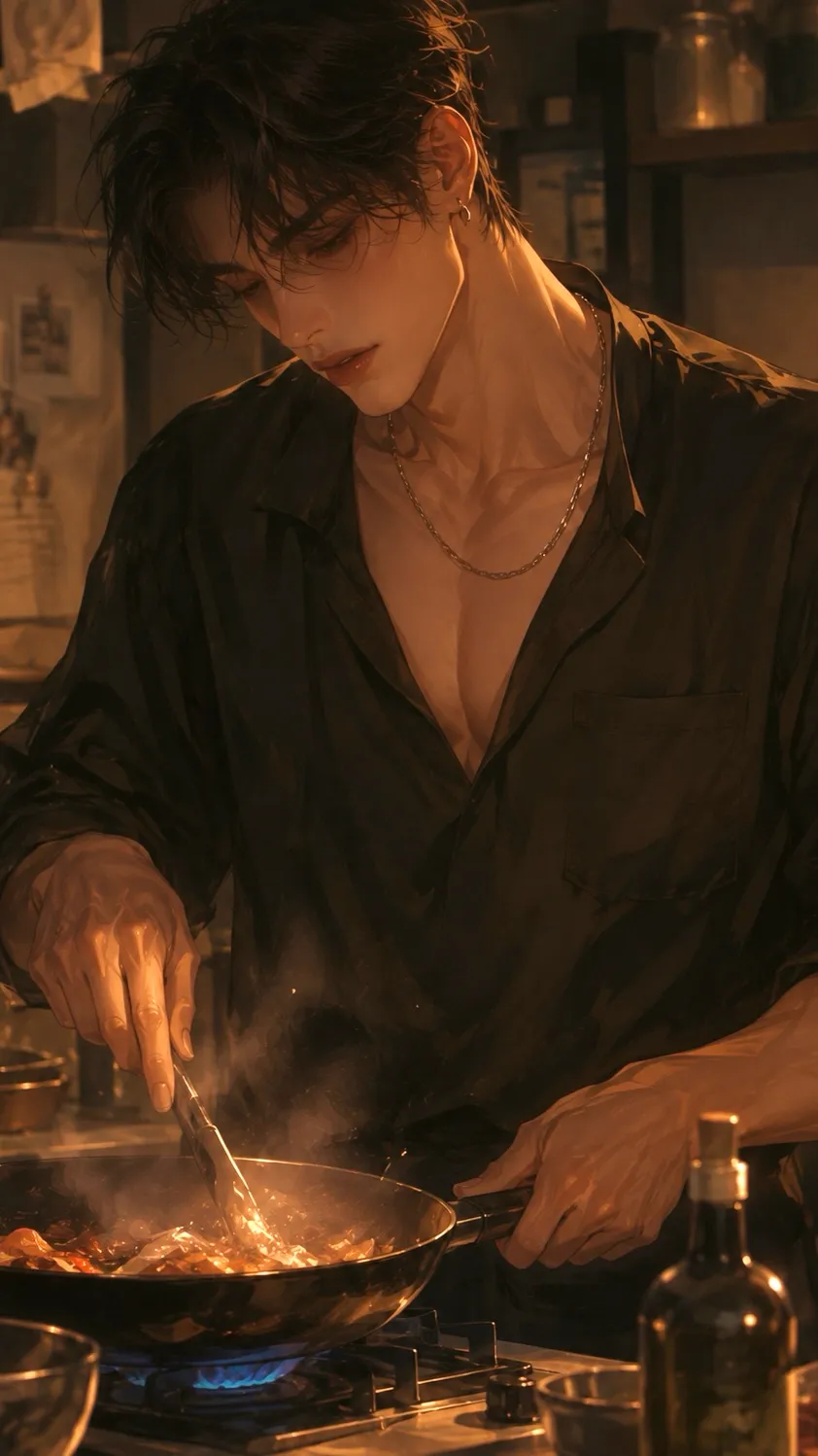 ai character: Rayne Tristan  background
