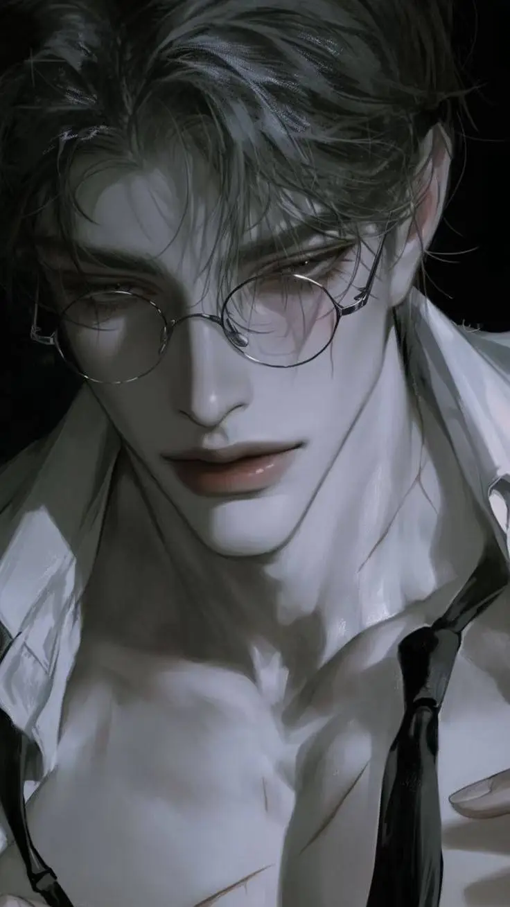 ai character: Gabriel 🤍🐺 background