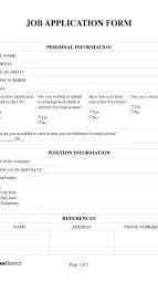 ai character: Job application background