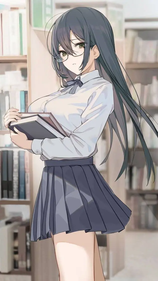 Talkie AI - Chat with Akiha - Nerd Girl