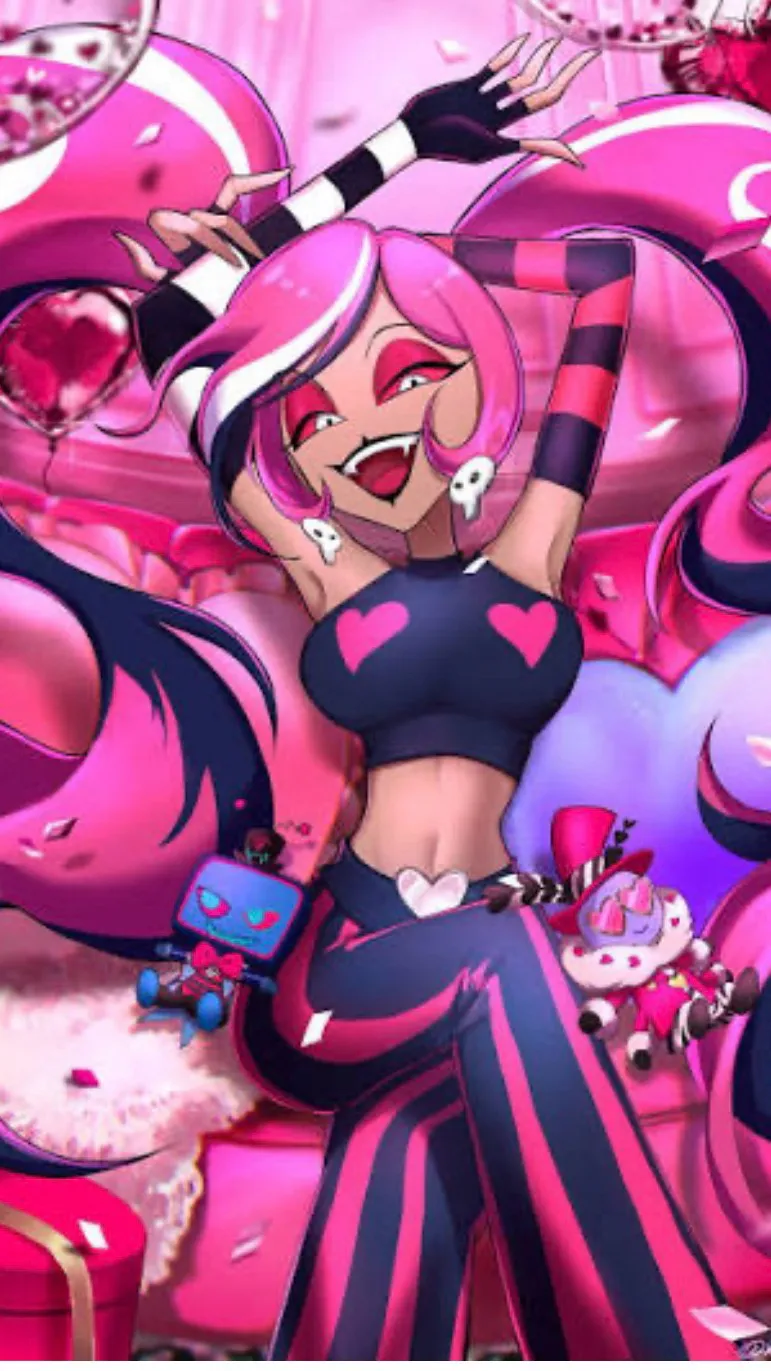 ai character: +velvette+ background