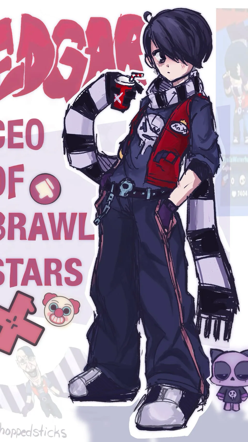 ai character: Edger background
