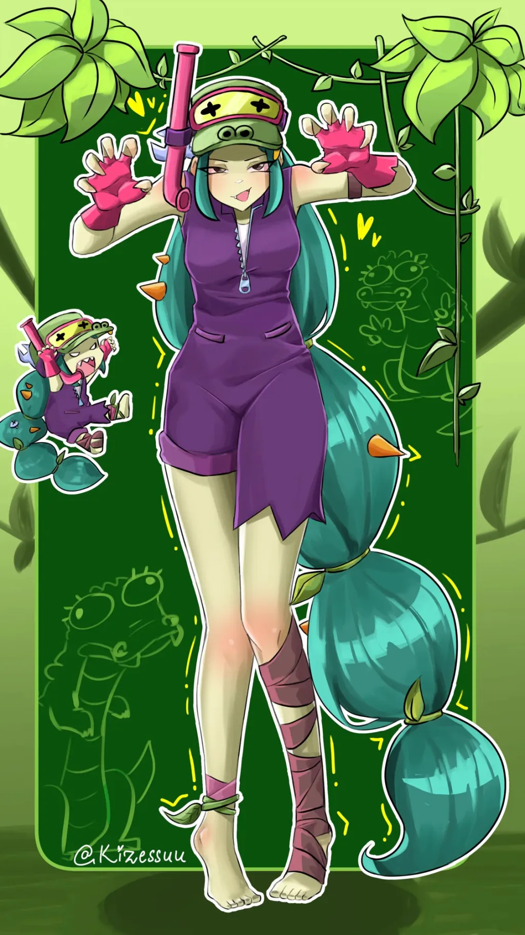 ai character: Alli background