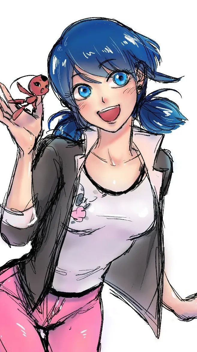 ai character: Marinette background