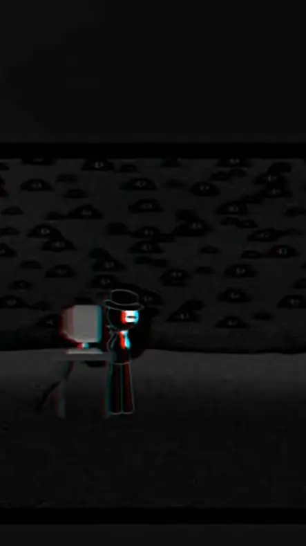 ai character: black  background