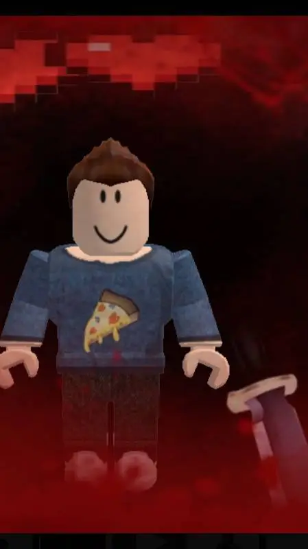 ai character: stabbing my bro background