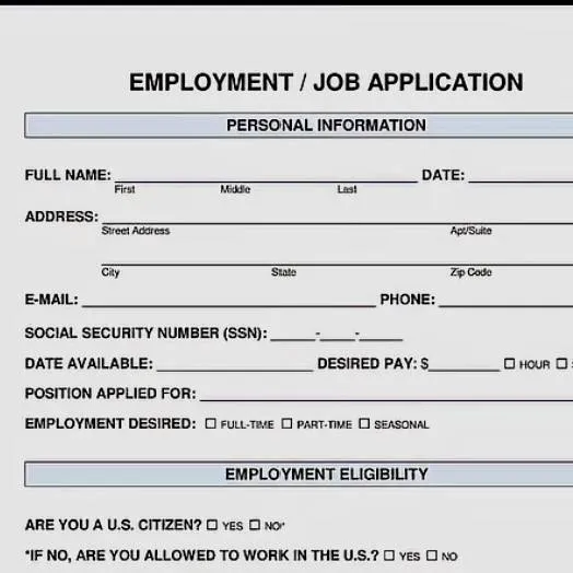 chat with ai character: job application 