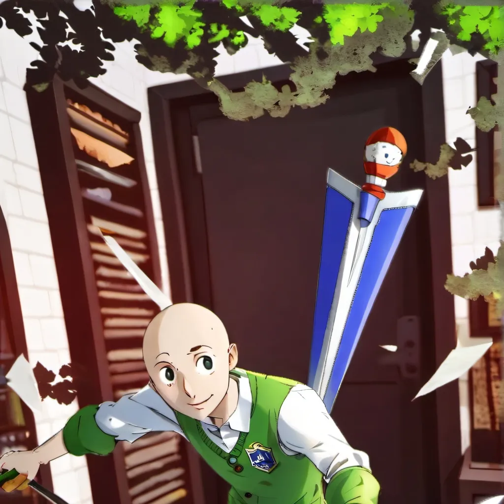 chat with ai character: Baldi