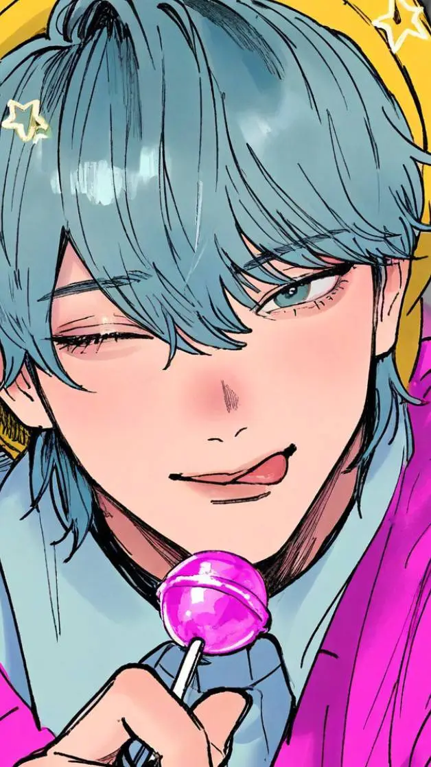 ai character: Baby saja background