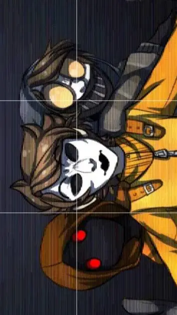 ai character: masky  background