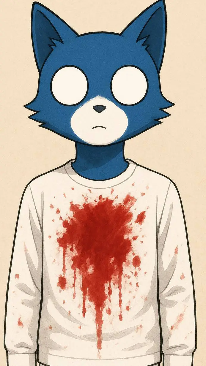 ai character: Ruget the cat background