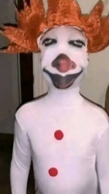 ai character: un payaso xd background