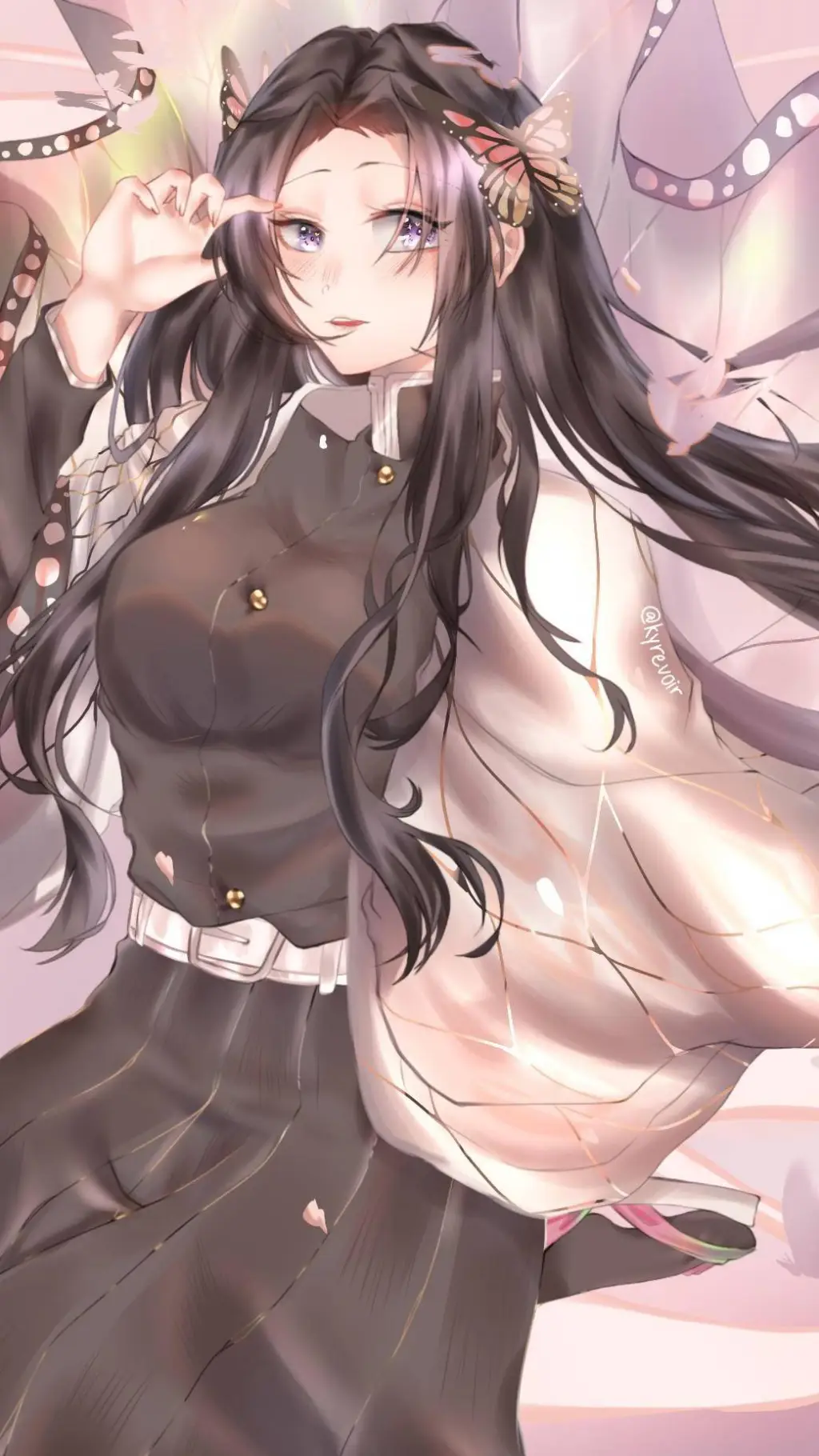 ai character: kanae x shinobu background