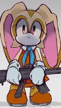 ai character: Cream background