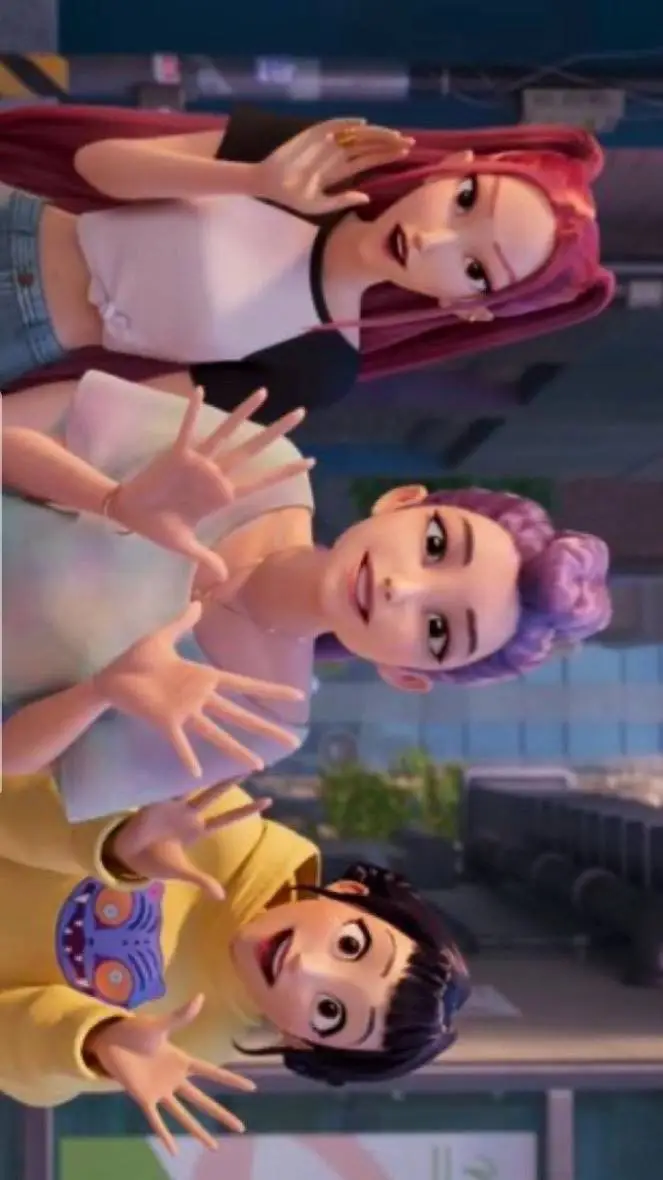 ai character: 《☆huntrix☆》 background