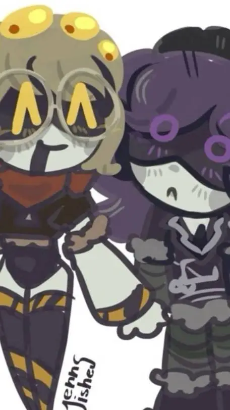 ai character: V x Uzi  background