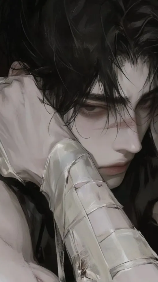 ai character: Макс черном  background