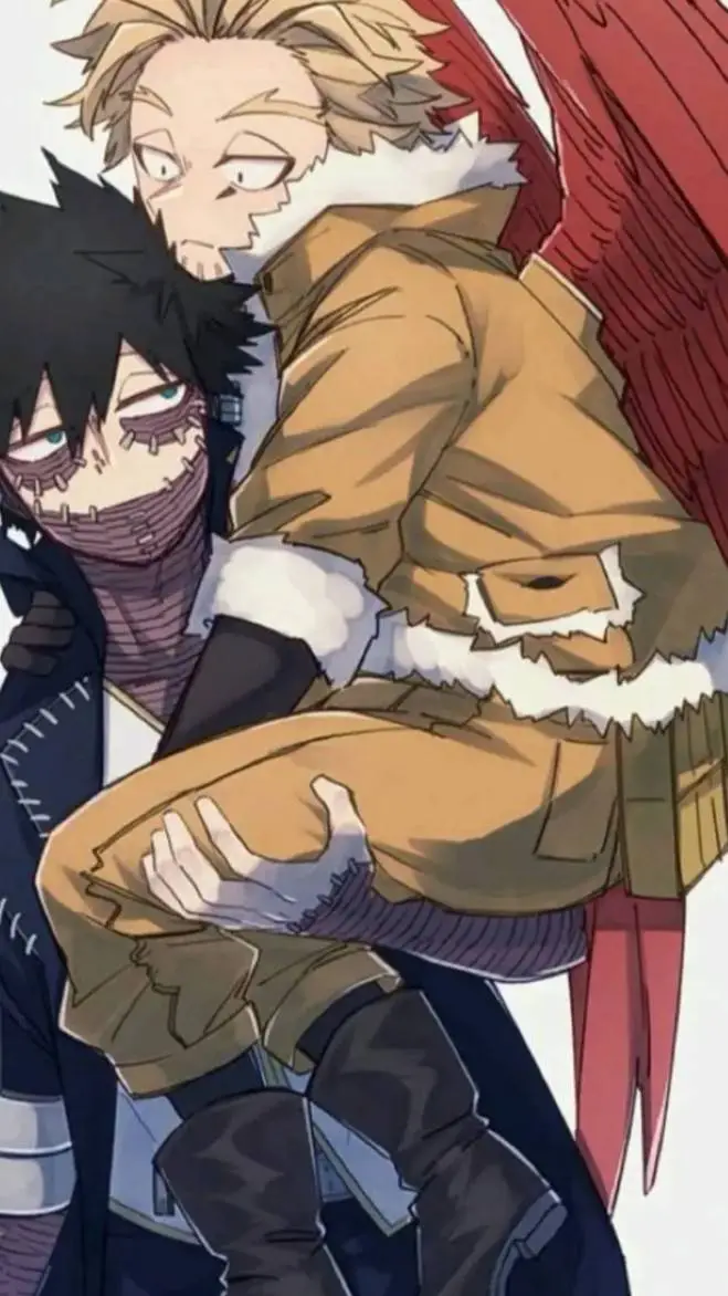 ai character: dabi+hawks background