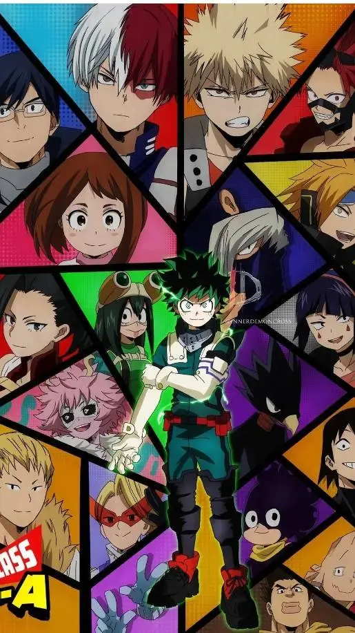 ai character: mha new student  background