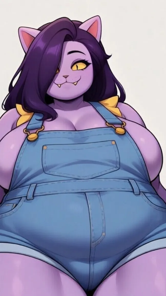 ai character: Catty (Undertale)  background