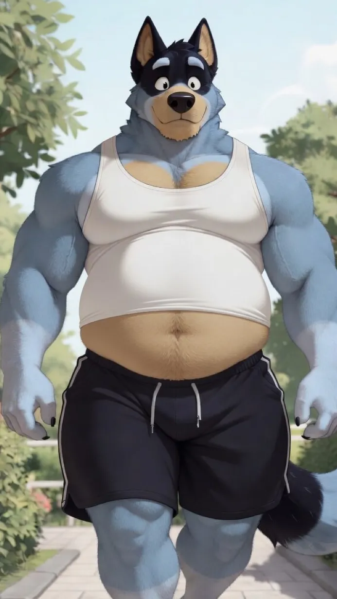 ai character: Bandit Heeler background