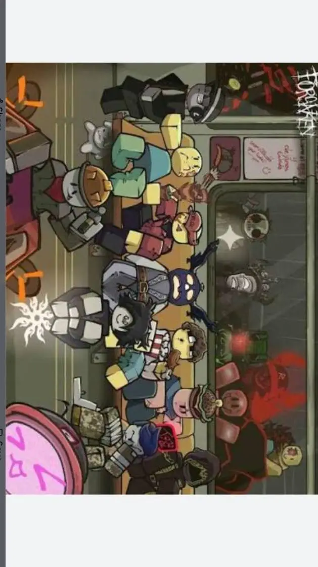 ai character: ForsakenRoomatwsAU background