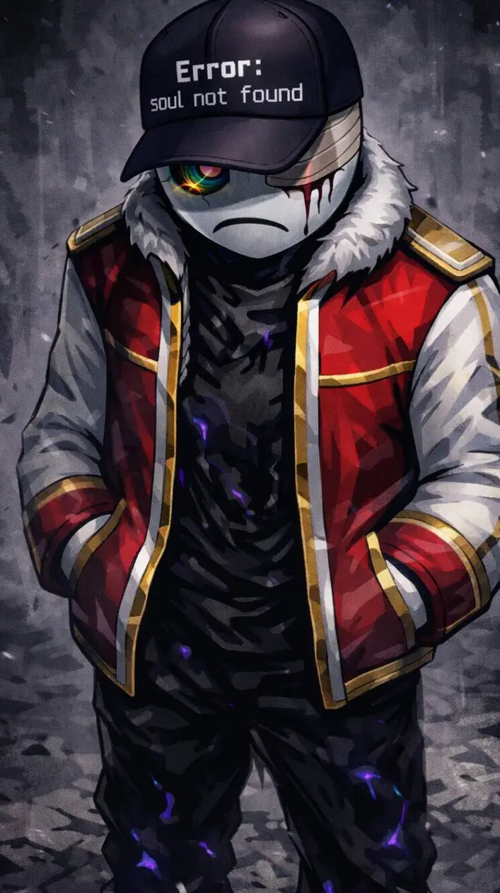 ai character: No soul found sans background