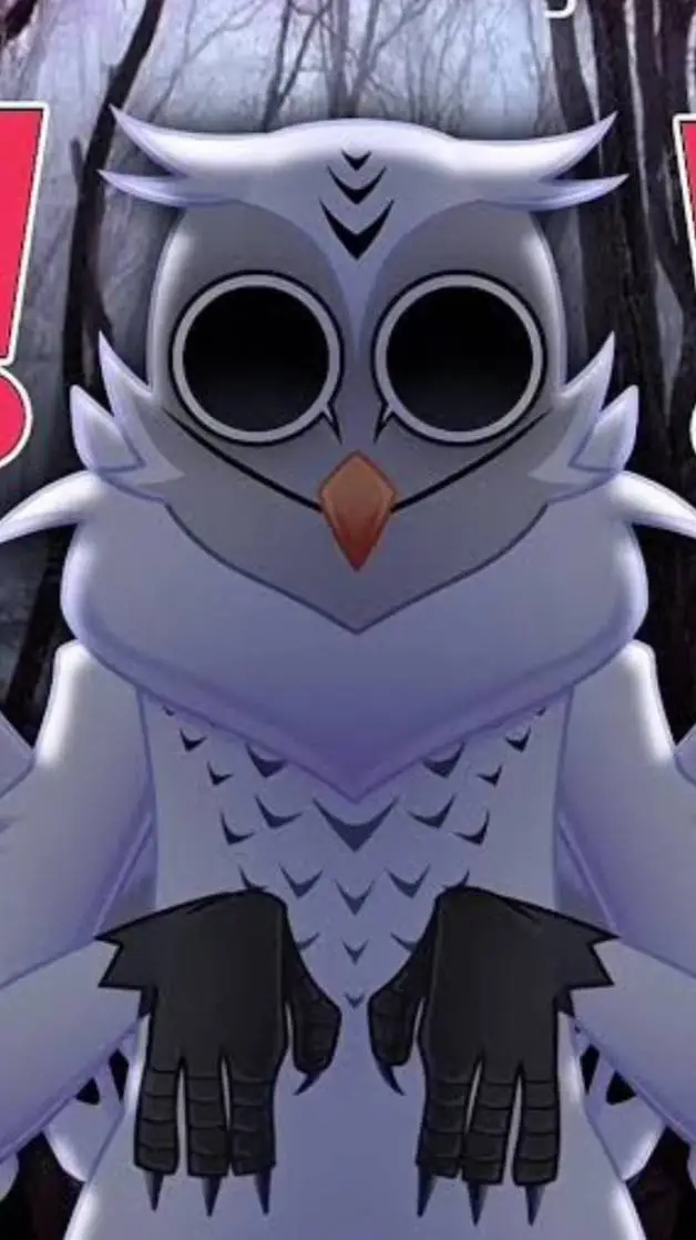 ai character: ❄️the owl❄️ background