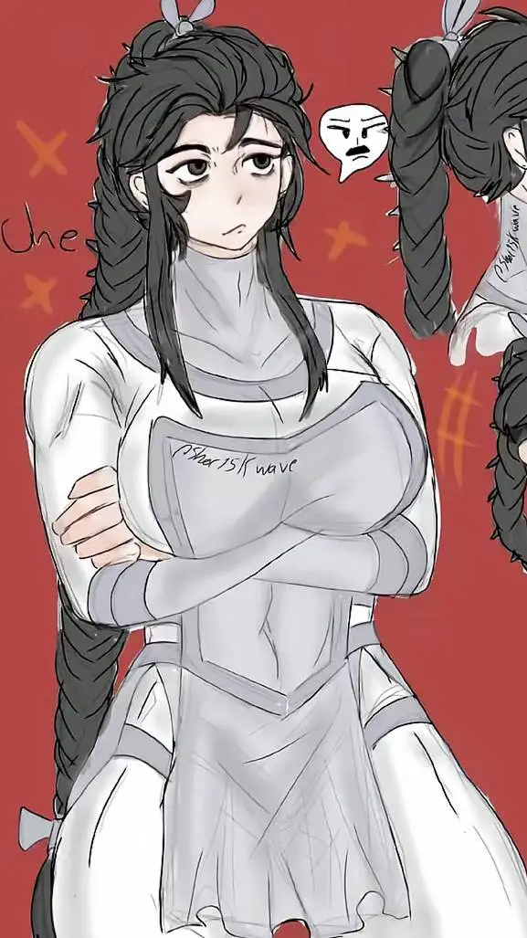 ai character: mustache mark background