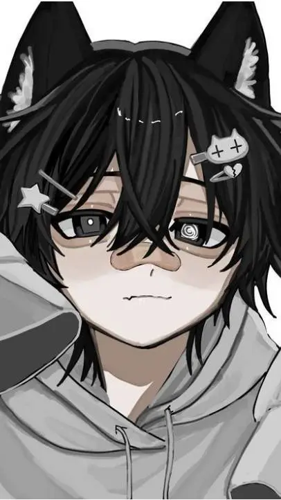 ai character: .°🖤•⚫Liam⚫•🖤°. background