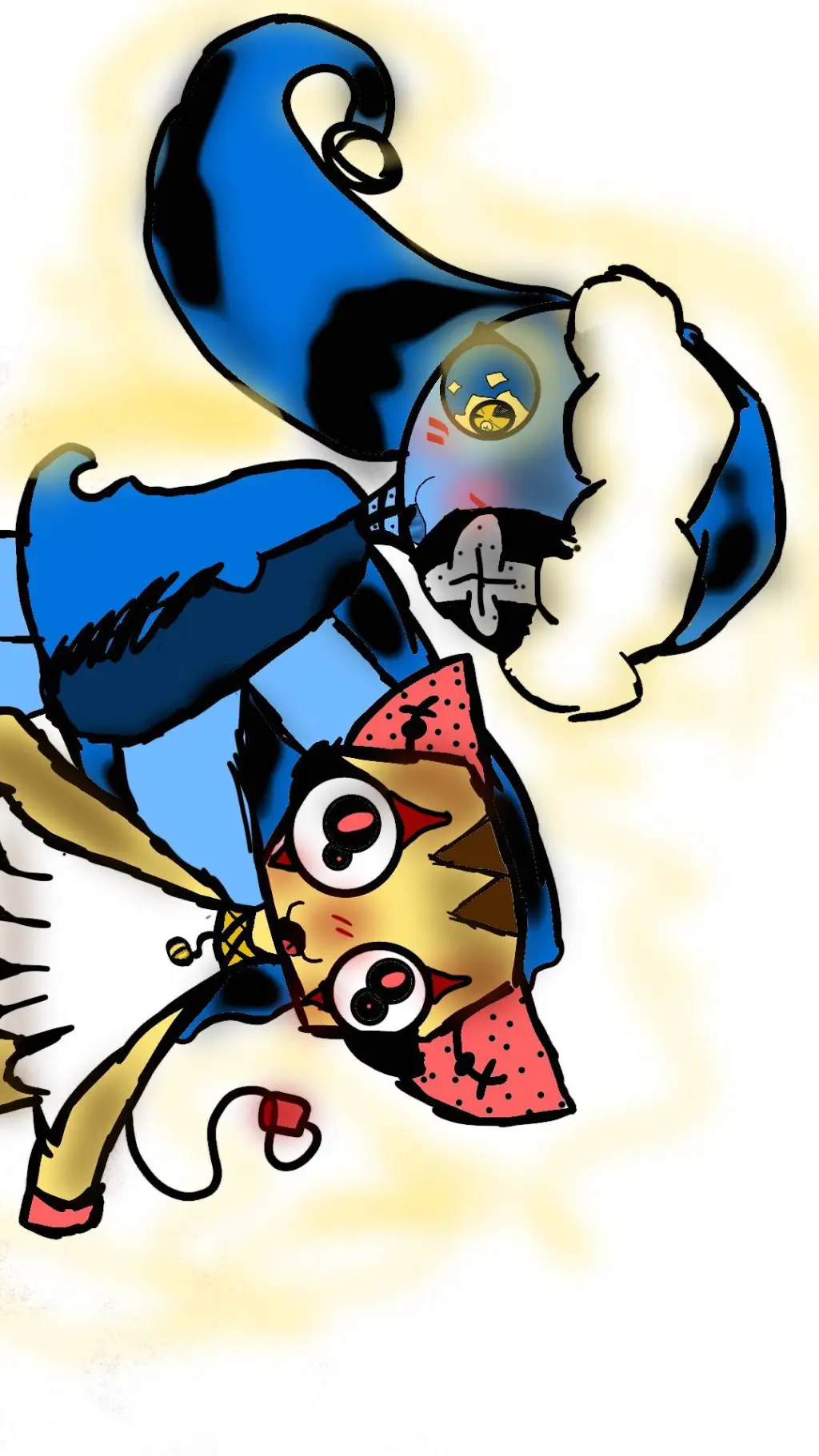 ai character: Astro X scraps!!!! background