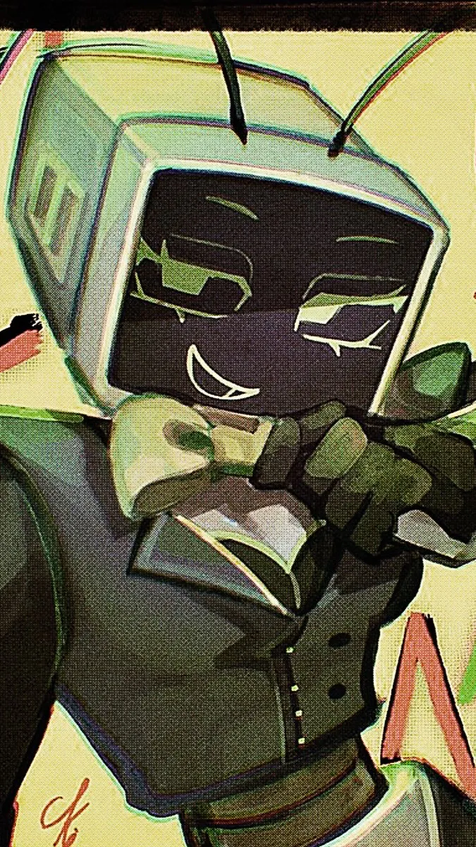 ai character: Vee background