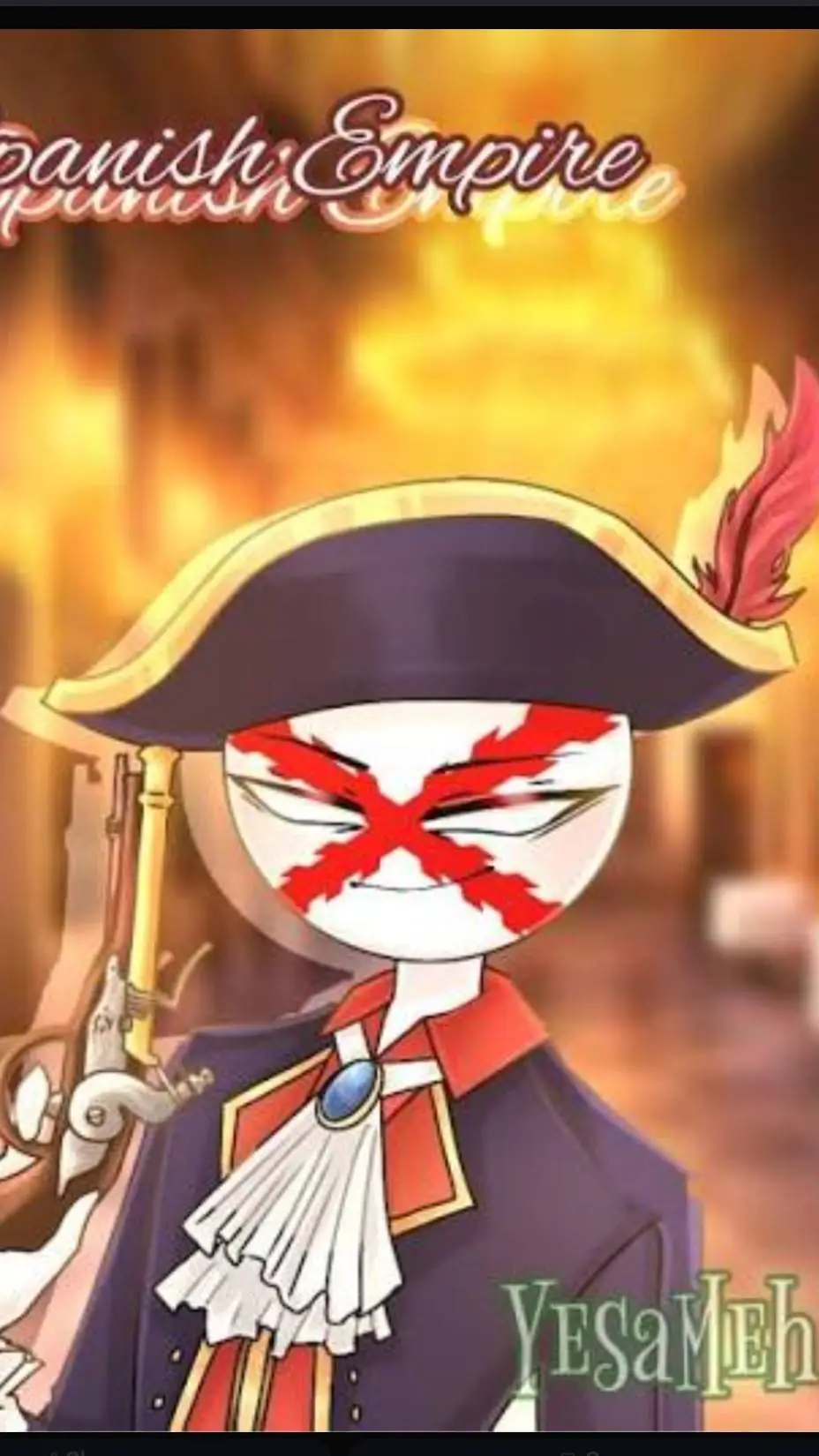 ai character: ☆Spanish Empire☆ background