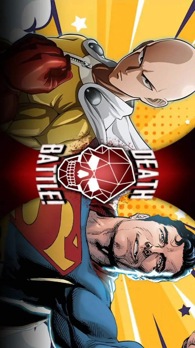 ai character: Saitama vs SM background