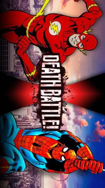 ai character: Wally vs SpiderMan background