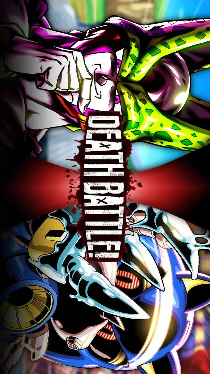 ai character: Cell Vs M Sonic background