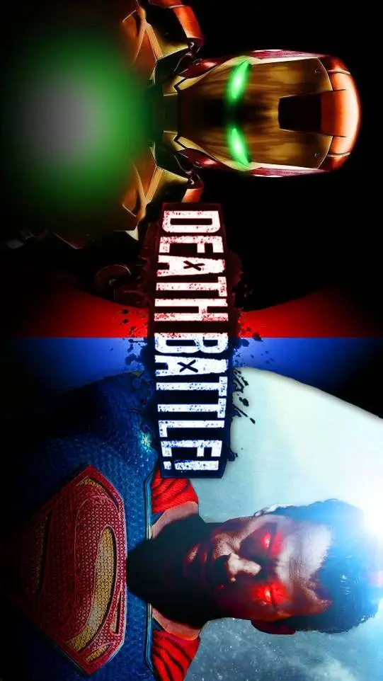 ai character: Iron Man Vs SM background