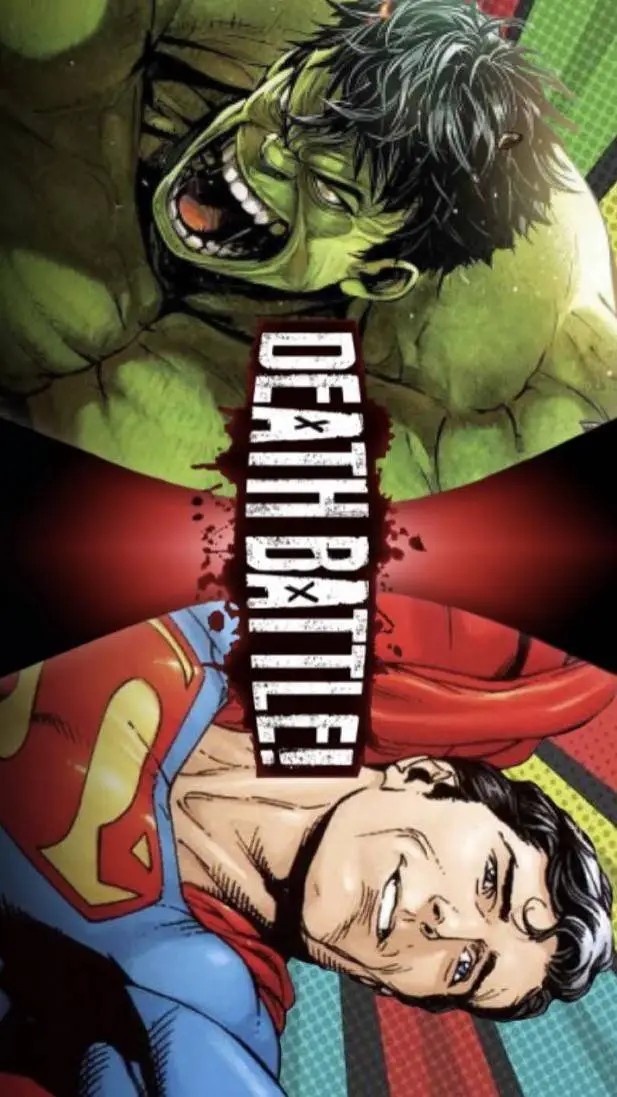 ai character: Hulk Vs Superman  background