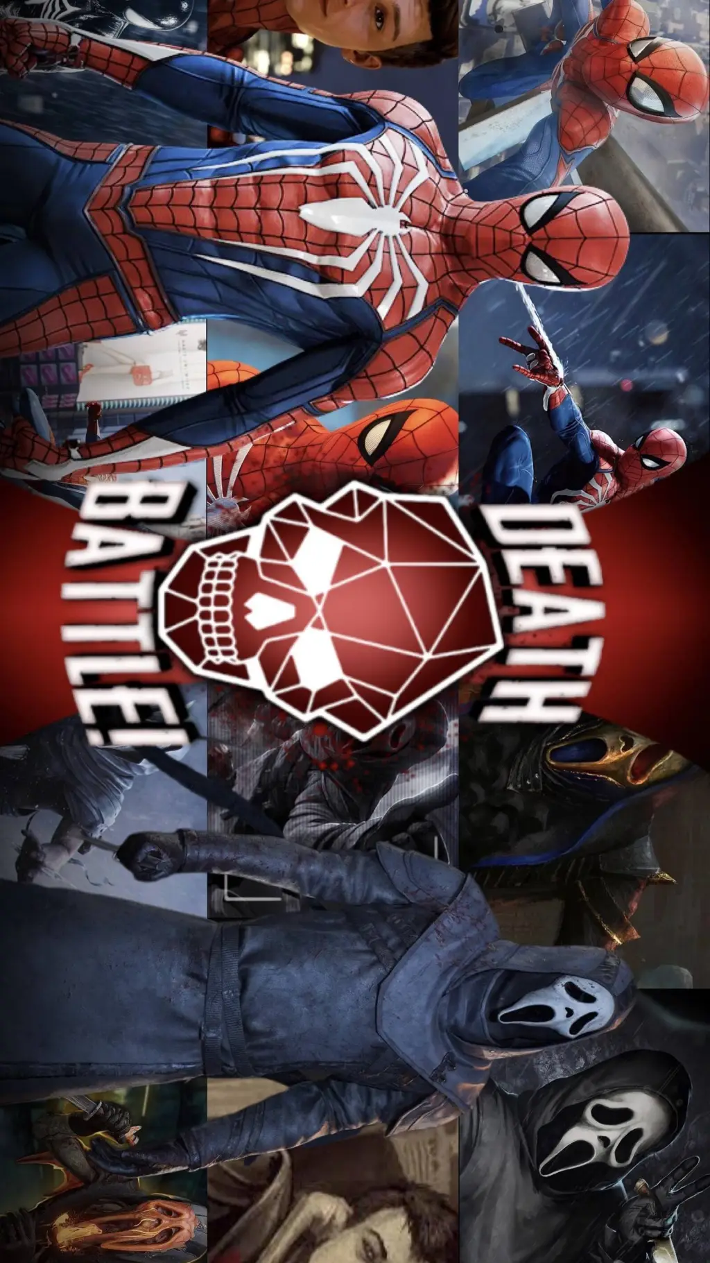 ai character: MK Ghostface Vs SM background