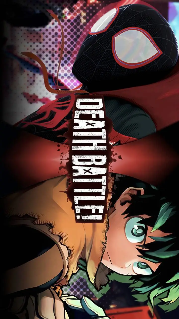 ai character: Miles Vs Deku background