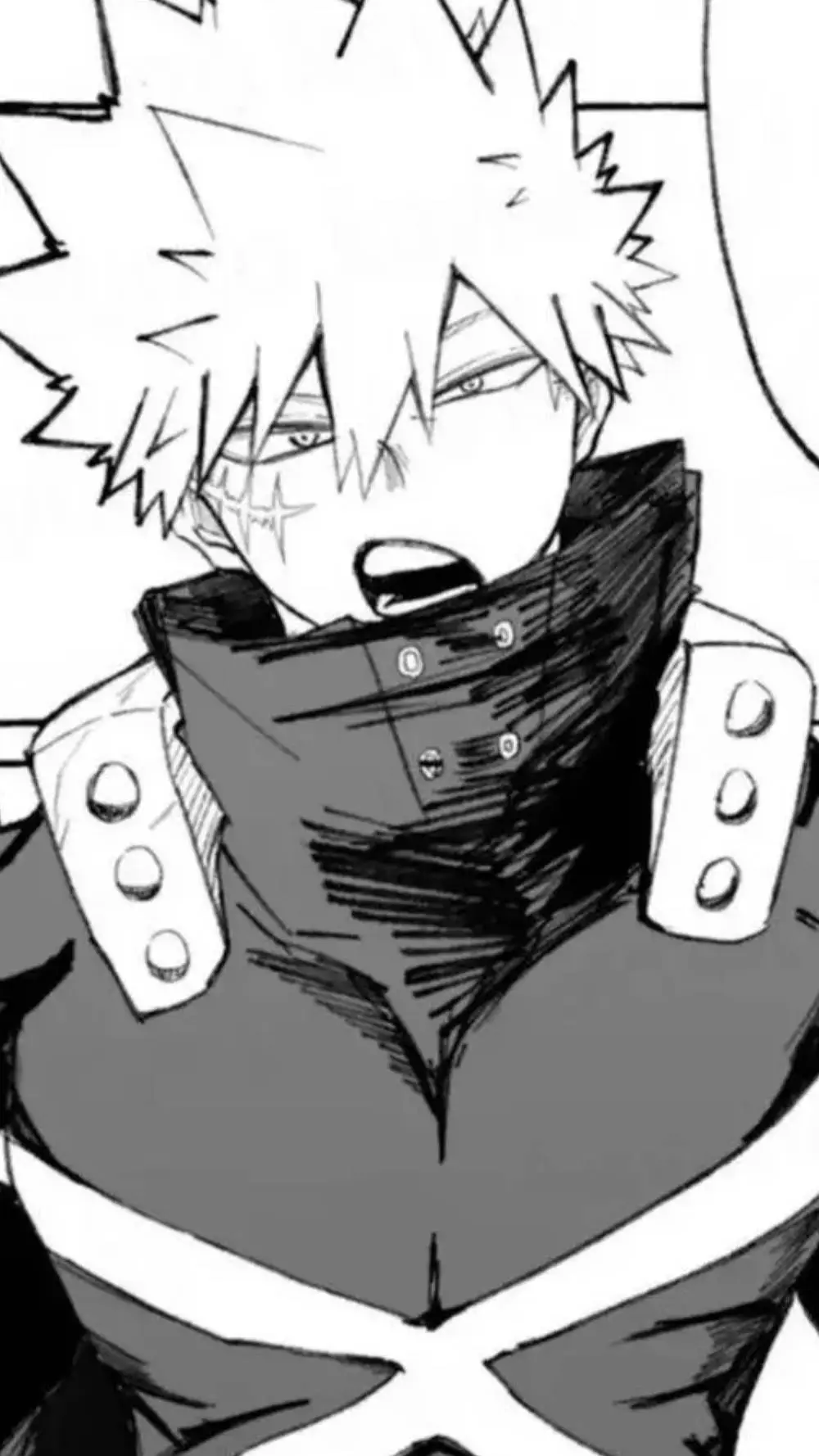 ai character: 🧡Bakugou💥 background
