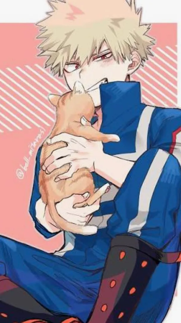 ai character: Bakugo💥 background