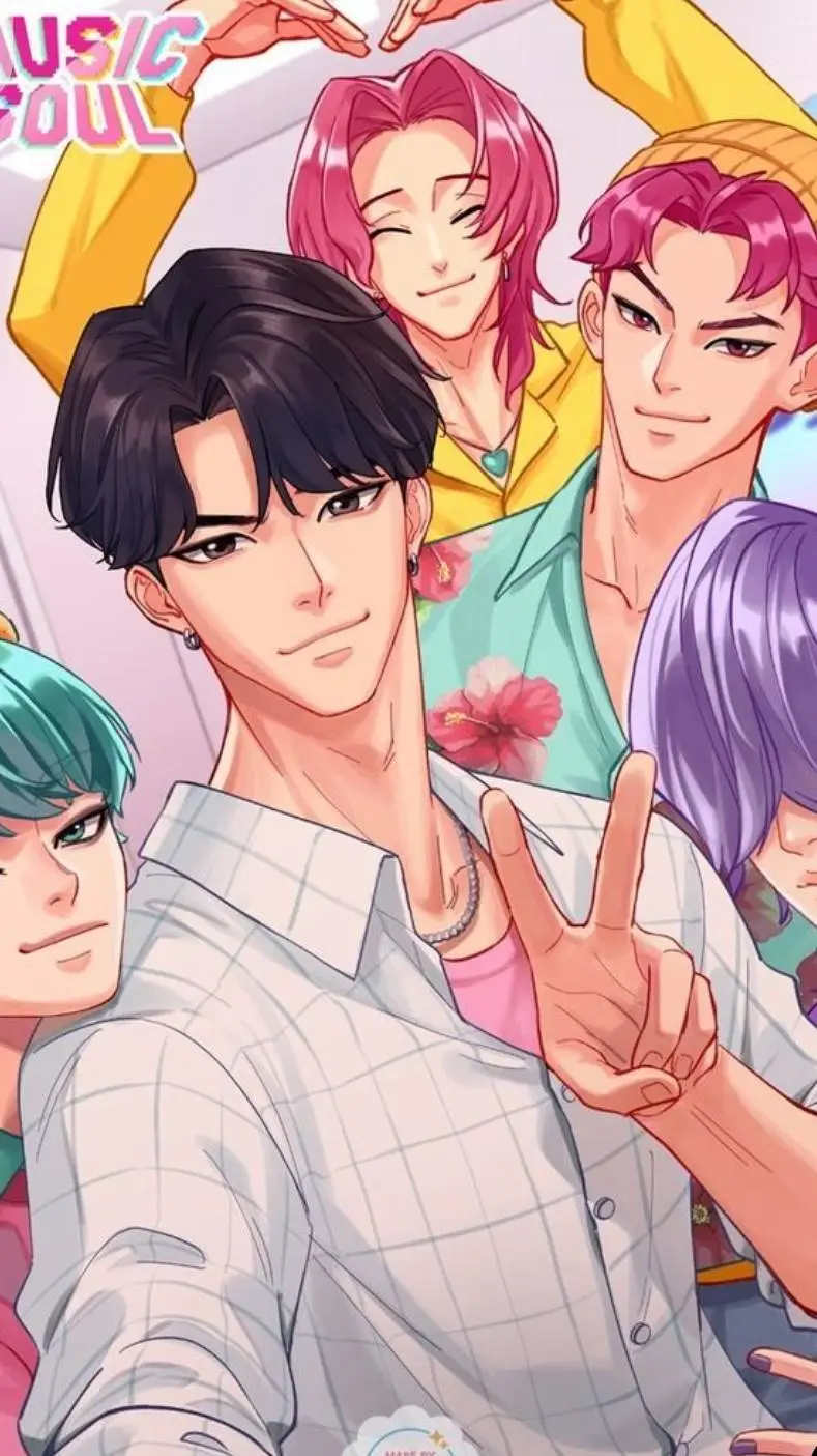 ai character: Saja boys background