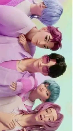 ai character: saja boys kpdh background