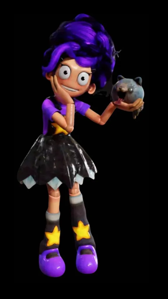 ai character: LILY LOVE BRAIDS background