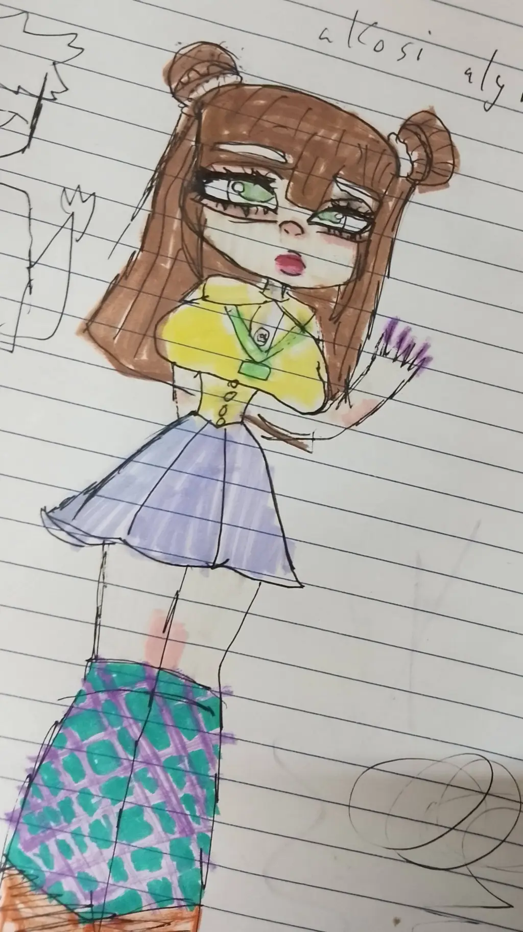 ai character: Mia background