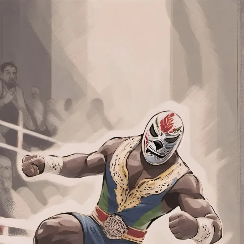 chat with ai character: LUCHA LIBRE!! 