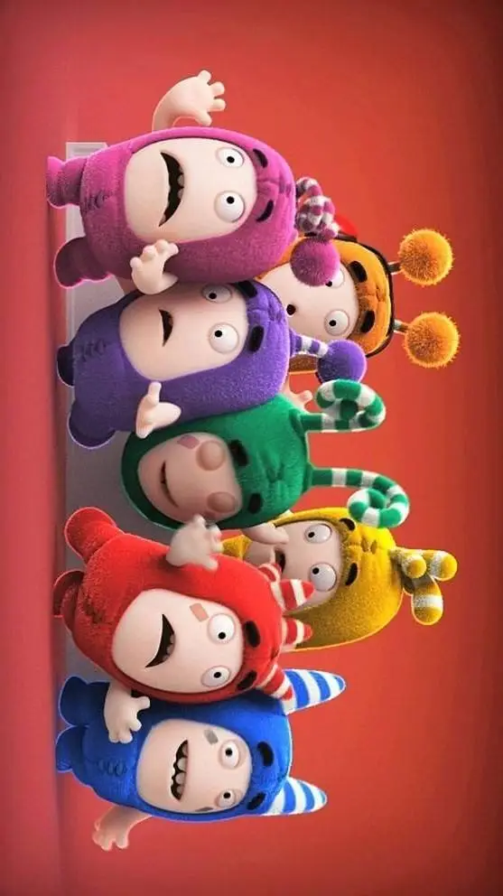 ai character: ODDBODS!!  background