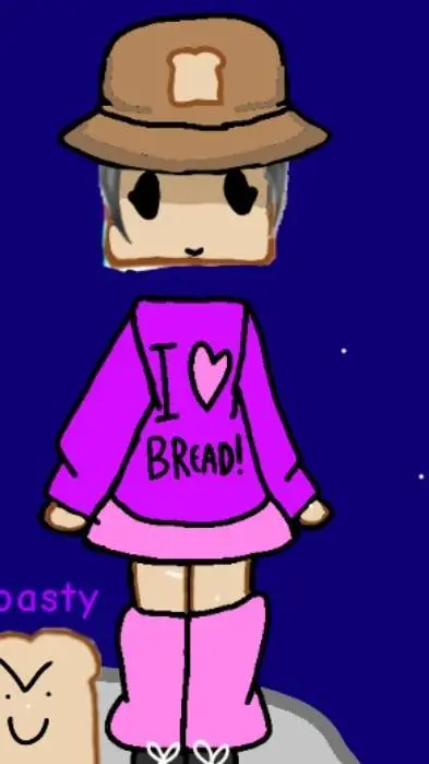 ai character: XxBreadxX background